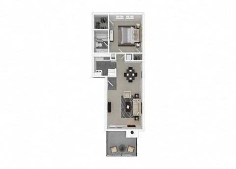 A1 3D floor plan